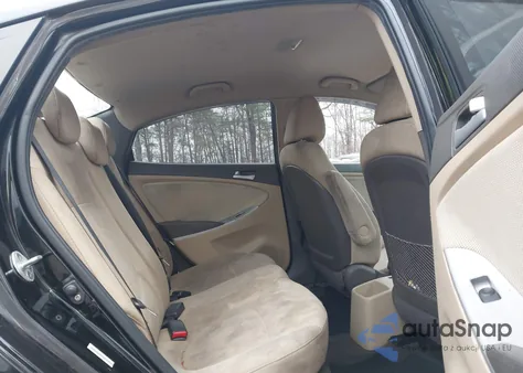 2012 Hyundai Accent Gls z USA, uszkodzony, nr VIN KMHCT4AE8CU121941